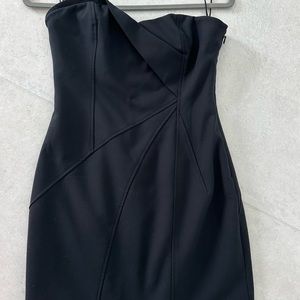 Cinq a Sept black strapless dress - new - size 4